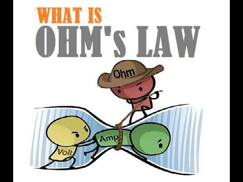 Električni upor, Ohmov zakon, teorija