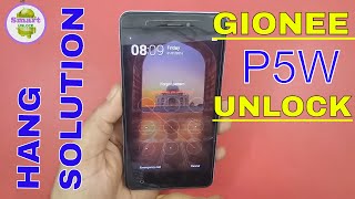 GIONEE P5W HARD RESET WITH PATTERN UNLOCK screenshot 2