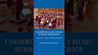 Accepting Applications: Chorworks Early Music Summer Program
Applications are invited from talented, early-career singers to participate in a week-long workshop June 15–21 on seventeenth-century Venetian vespers music by Claudio Monteverdi and his circle. The application deadline is March 31.
Learn more: https://chapel.duke.edu/sacred-music-arts/music-education-service/chorworks/?utm_source=youtube&utm_medium=social&utm_campaign=Chorworks
Apply: https://duke.is/b/y2s7
The Chapels conductor-in-residence, Dr. Philip Cave, leads the program along with prominent guest artists. The week comprises master classes, coaching, seminars, and performances in Duke Chapel and Divinity School. Those invited to the program will receive a scholarship covering the full cost of tuition and housing (travel not included). Accepting Applications: Chorworks Early Music Summer Program