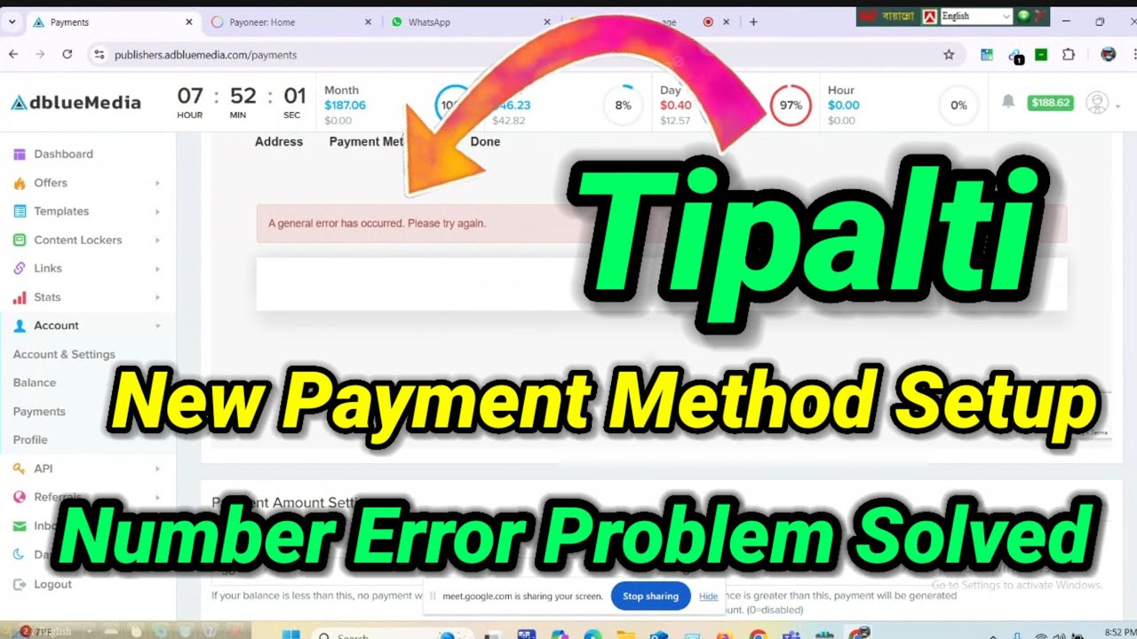 Adbluemedia Tipalti Payment Method Setup Adbluemedia Number Error adbluemedia-tipalti-payment-method-setup-adbluemedia-number-error