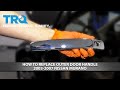 How to Replace Outer Door Handle 2003-2007 Nissan Murano