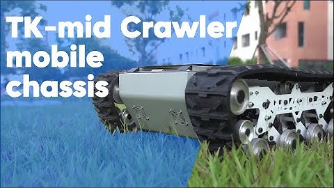 TK-mid Differential Tracked Mobile Robot Chassis