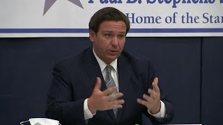 NEW CONFERENCE: Gov. Ron DeSantis hold education roundtable (49 minutes)