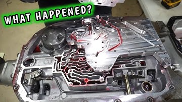 4l80e Teardown and Inspection Extreme Automatics Trans Brake Manual Valve Body
