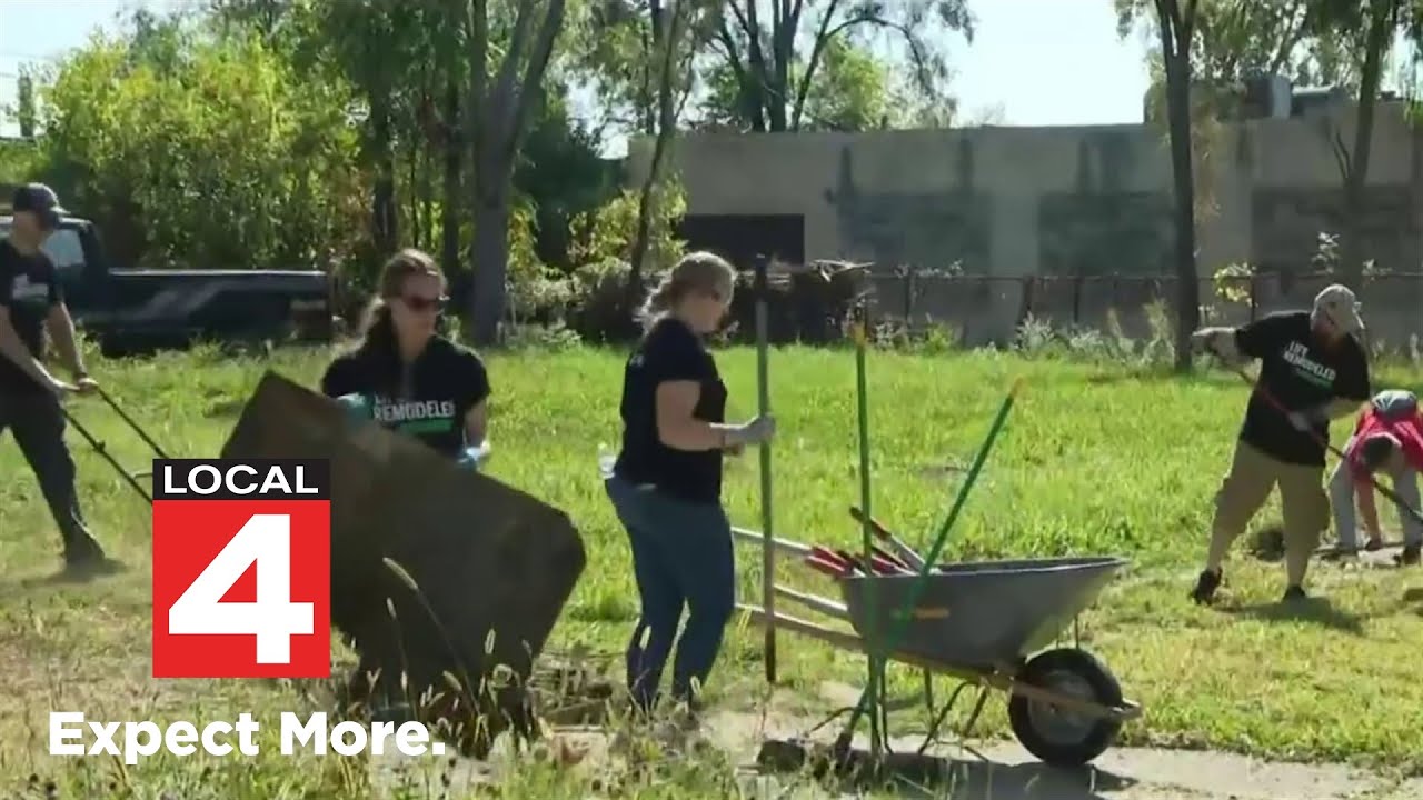 Detroit nonprofit begins 6-day cleanup on city's west side