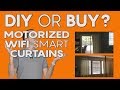 Motorized Smart Curtains - DIY or Buy?