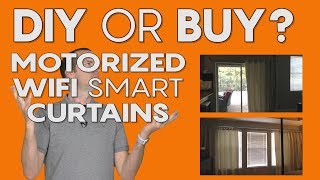 Motorized Smart Curtains  DIY or Buy?