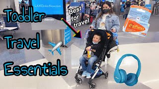 AMAZON TODDLER TRAVEL ESSENTIALS TO MAKE LIFE EASIER| My Top MUST HAVES in 2021✈❤