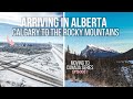 Calgary to the Rocky Mountains Alberta | IEC visa | Moving to Canada ep 1 #canada #alberta #calgary