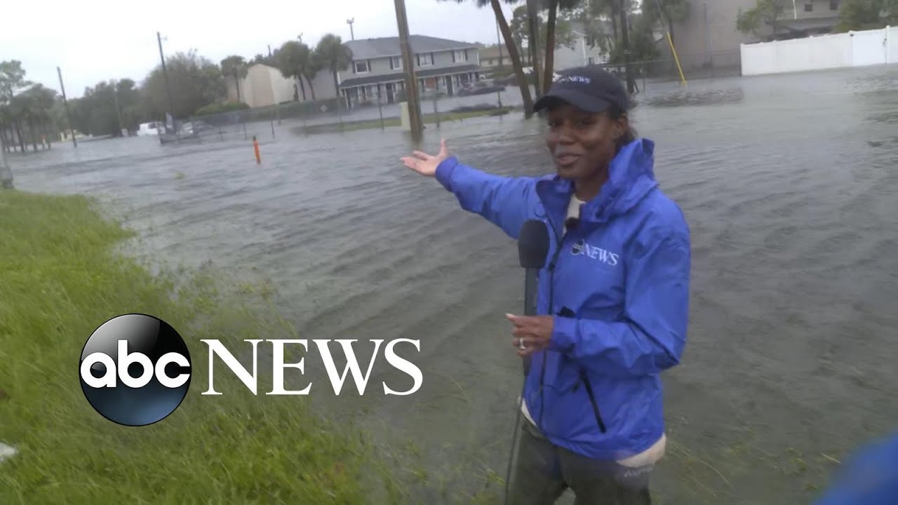 ⁣Assisted living facility evacuates amid historic flooding in Orlando