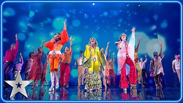 The cast of MAMMA MIA! The Musical perform MEDLEY of HITS | The Final | BGT 2024
