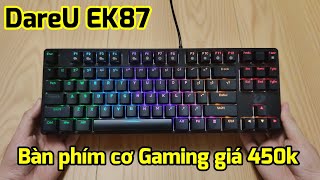 Đánh giá chi tiết bàn phím cơ giá rẻ DareU EK87 giá 450k trên Lazada screenshot 5