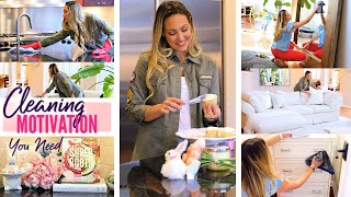Spring Clean + Decorate with Me | Cleaning Motivation With Music Myka Stauffer