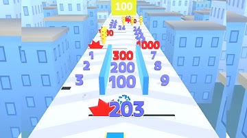 Number Master -Run & Merge Challenge android walkthrough mode ASMR run