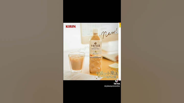 Trà sữa nhật bản kirin review năm 2024