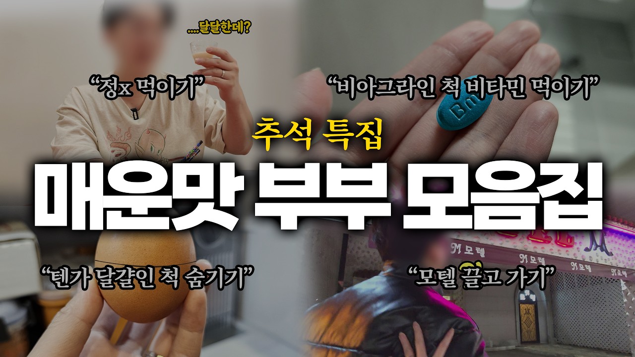 추석 이불속에서 몰래 봐야할 매운맛 부부 모음집