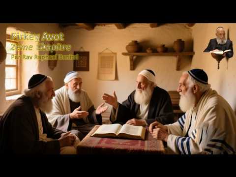 Pirkey Avot, 2e chapitre : la voie droite et le métier — cours vidéo du Rav Raphaël Benizri