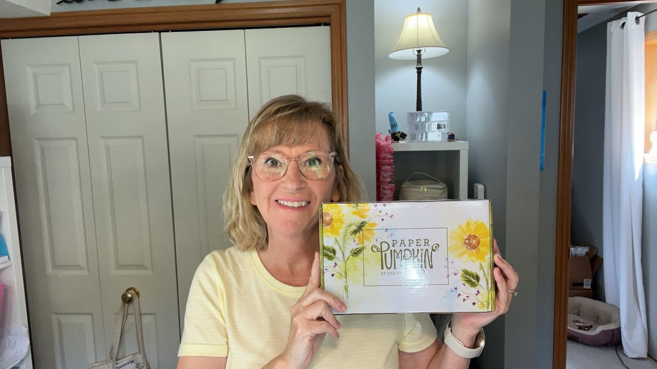 Sweet Sunflowers - August 2022 Paper Pumpkin Kit #stampinup - YouTube