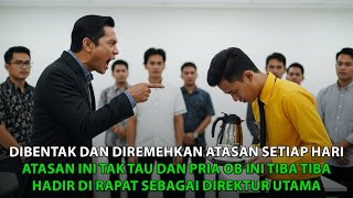 Dibentak Dan Diremehkan Atasan Setiap Hari, OB Ini Tiba Tiba Hadir Di Rapat Sebagai Direktur Utama