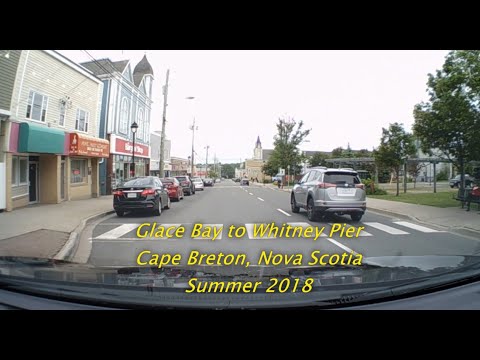 Cape Breton, Nova Scotia - Glace Bay to Sydney (Whitney Pier) - Timelapse (2018)