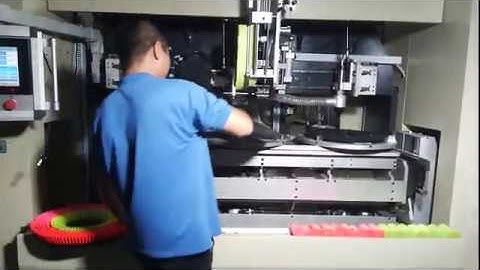 132. TG2 5 Axis 3 Head Drilling and Tufting Machine, easy switch between 2 station and 3 station