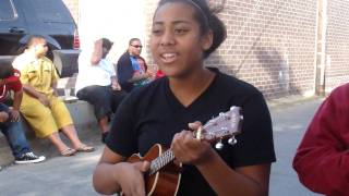 DESTINY & GABE SINGING AT VOO KREW