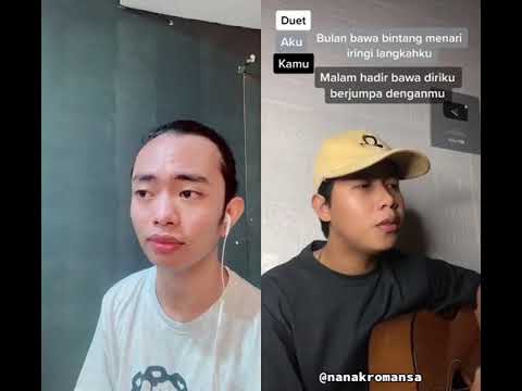 bulan bawa bintang menari iringi langkahku || Zinidin zidan duet
