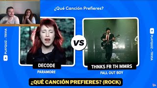 SALVA UNA CANCIÓN DE ROCK 🎸 - Reaccionando a Playquiz