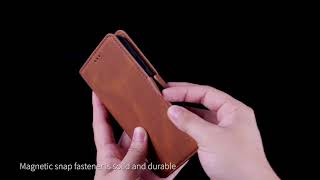 High-quality Leather Flip Wallet Case For iPhones Series