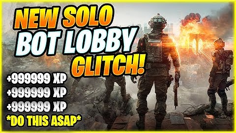 *AFTER PATCH* SOLO XP BOT LOBBY! 1,000,000+ XP/WEAPON XP | UNLIMITED XP | NEW BATTLEFIELD 6 GLITCH