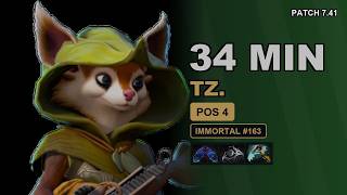 Hoodwink Soft Support — Tz. (Immortal #307) | Full Ranked Game screenshot 5