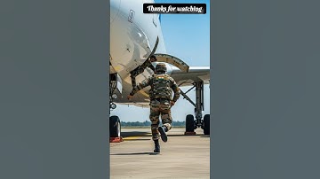 The Indian Army risked its life to save the plane passenger 😭 #army #plane #ai