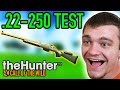 Testing the 22250 in hunter call of the wild
