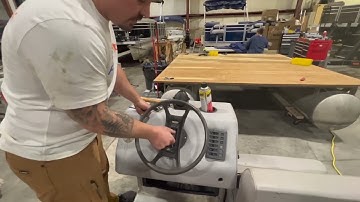 HOW TO Remove a Boat Steering Wheel That