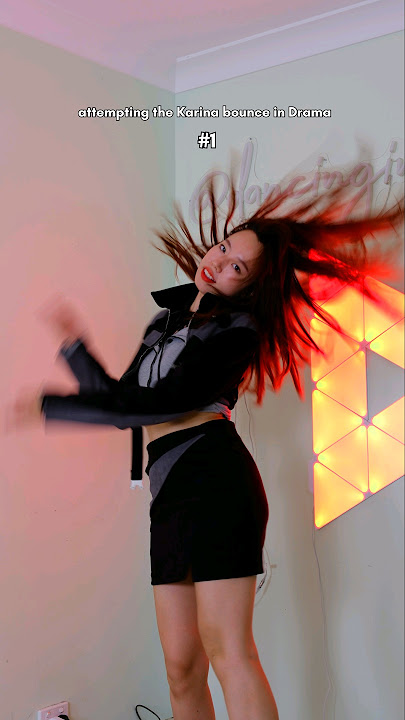 trying Karina's trending bounce in 'Drama' dance #aespa #karina #drama #kpopdancecover #kpop #tiktok