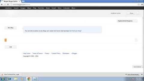 How to make a Blog in Blogger.com {using your gmail account } 2014