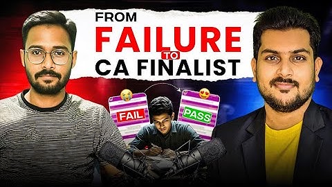 Failed 4 Time In CA Exam Then I Realised this about ICAI 🔥🔥