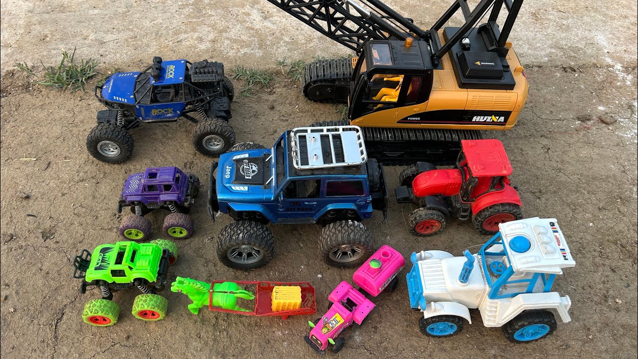 New Khilona Gadi Wala Video | Remote Control Car | Kids Toy | Jeep Gadi | Mini Tractor | Jcb