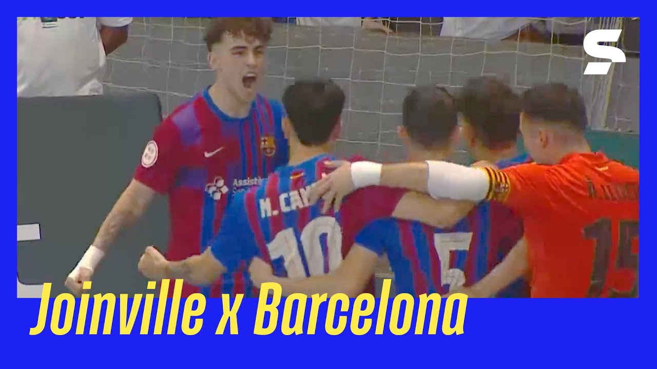 JOINVILLE 2 X 3 BARCELONA | GOLS | FINAL DA COPA DO MUNDO DE
