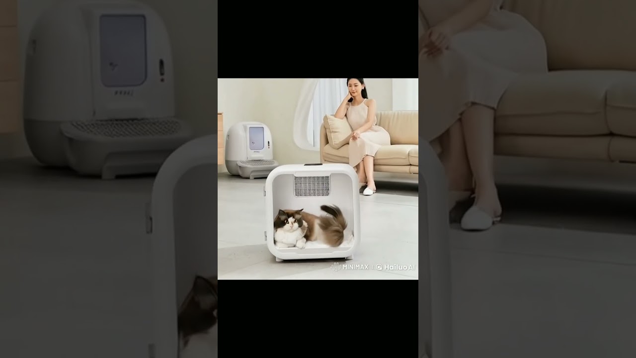 PETJC's QUIETEST 2900/3500rpm Pet Hair Dryer Box for Cats and Dogs! 