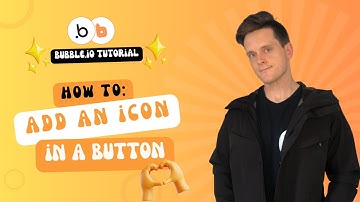 How To Add Icons Within A Button Element (Bubble.io Tutorial)