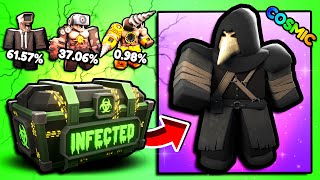 I Got The NEW PLAGUE DOCTOR From *INFECTED CRATES* (Skibidi Tower Defense)