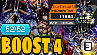 Boost 4 Hybrid Kaido 🐲 Wreaks Havoc! (One Piece Bounty Rush) | OPBR SS League Battle