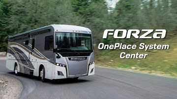 LichtsinnRV.com - OnePlace System Center in the Winnebago Forza - Class A Diesel Motorhome
