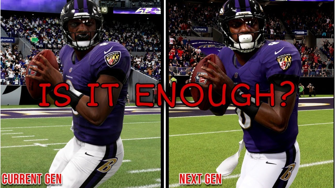 Madden 21 NEXT GEN Graphics Comparison LIVE!  Gameplay Comparison in 4k!