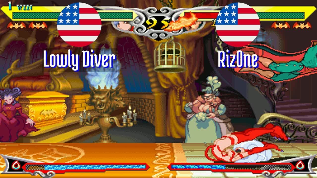 FT5 @vsavj: Lowly Diver (US) vs Riz0ne (US) [Vampire Savior vsav