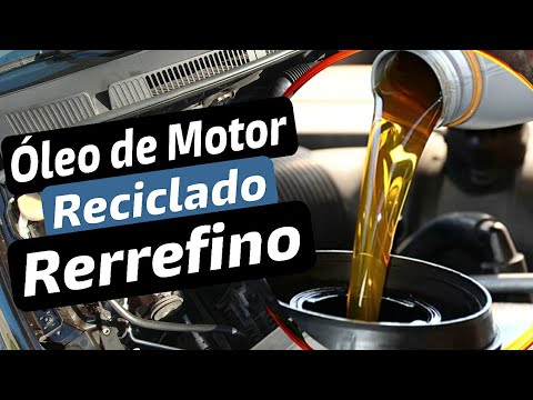 Vídeo: O óleo do motor pode ser reciclado?