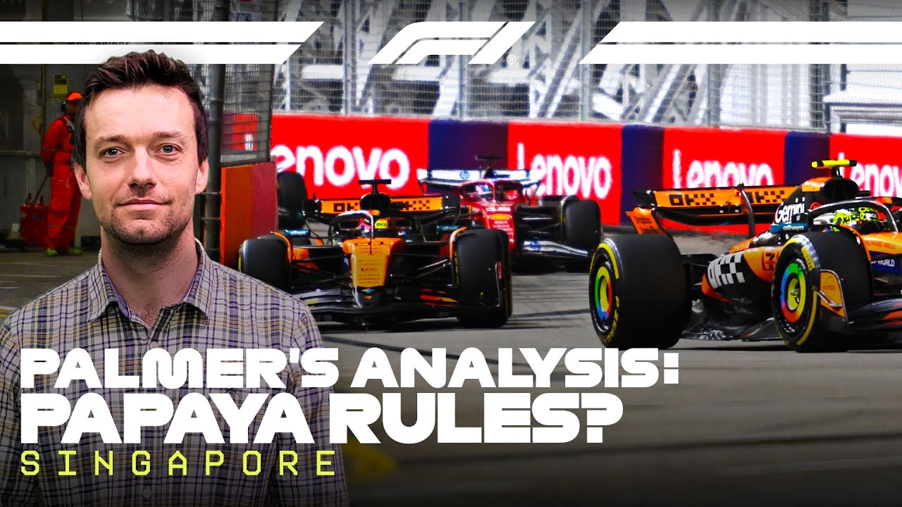 Breaking Down Norris & Piastri’s Opening Lap Incident In Singapore | Jolyon Palmer’s F1 TV Analysis