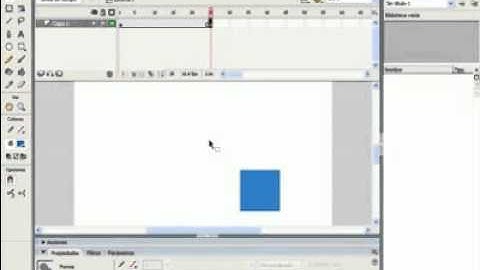 Tutorial Flash - Crear interpolacion de movimiento