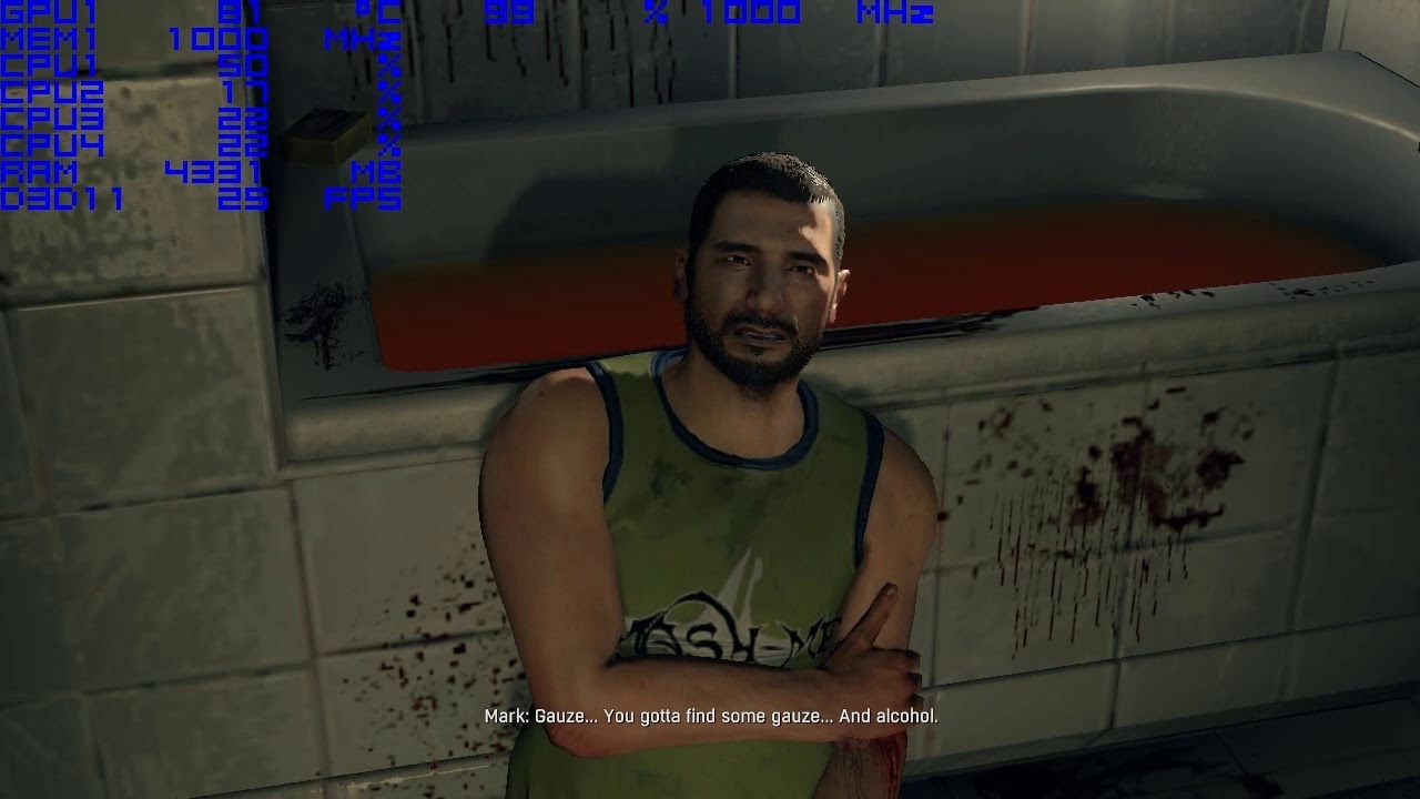 Dying Light- on Intel HD 510, 8 GB RAM, Intel Pentium 4405U